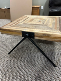 Structube coffee table and side table