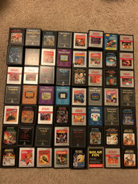 Atari and intellivision games and system