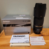 Tamron SP 70-300mm F4-5.6 Di VC USD lens for Nikon