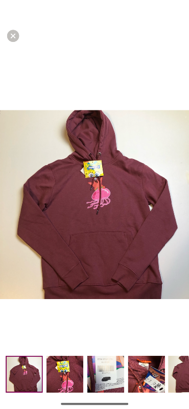 NWT SpongeBob Hoodie Womens Small, View more