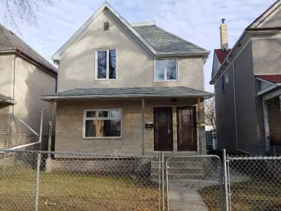 3 Bedroom duplex for rent located at 589 Spence st $1375 per month. Water and heat included no AC no...