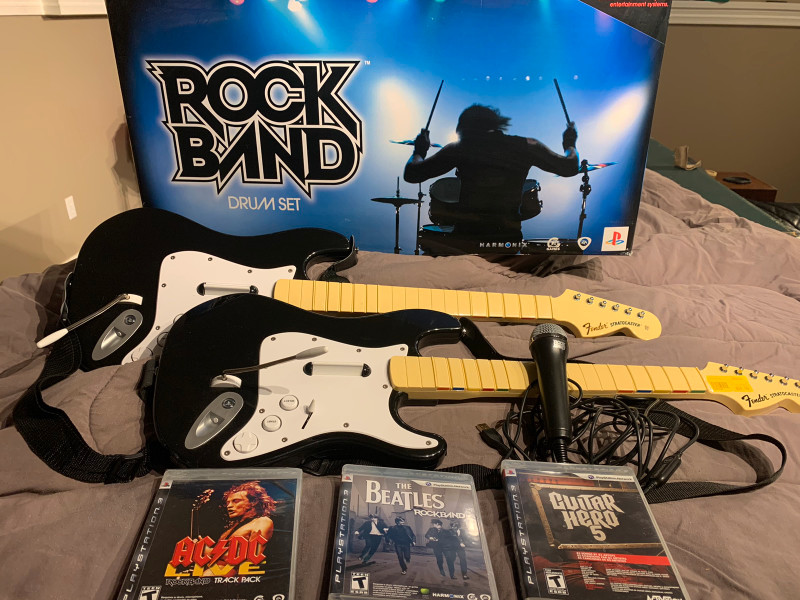 Rock band ps3 for sale  