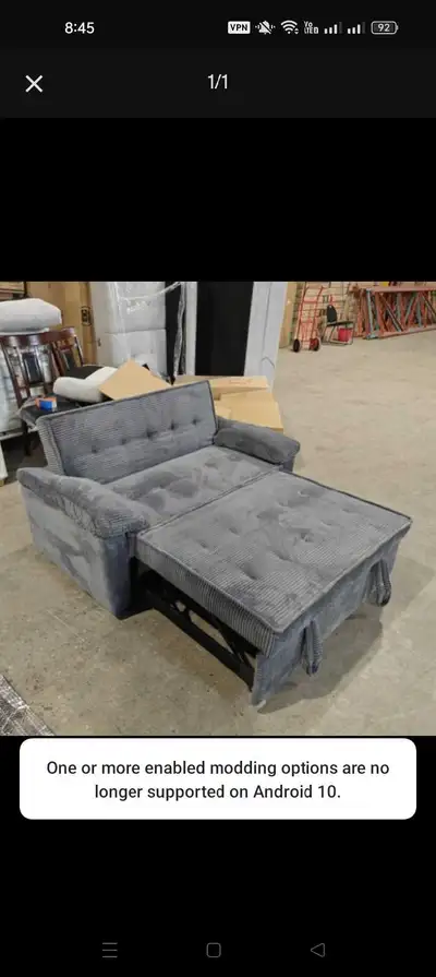 Pull Out Sofa Bed, View more