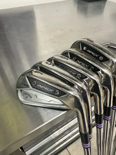 Callaway Apex TCB “RAW” irons, View more