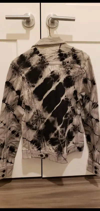 Japanese civarize tie die jean jacket mens  xsmall, View more