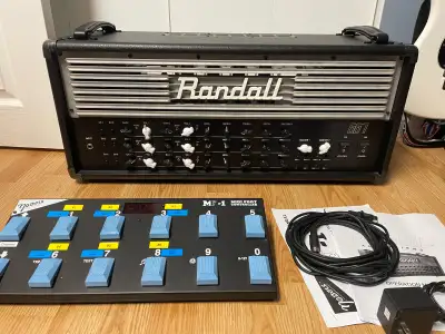 Randall 667 120w (Fortin Amp Design) Nobles Midi Foot Controller, View more