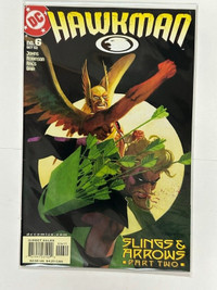 Hawkman #6 2002 DC Comics Slings & Arrows Part Two BY JOHNS/BAIR