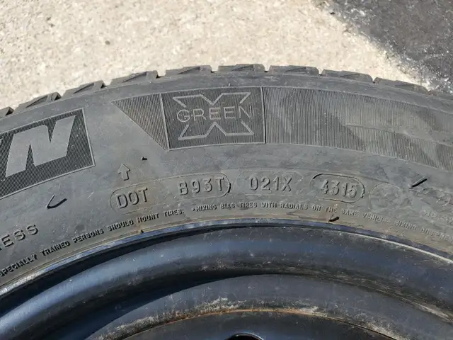 17 Inch steel rims with Winter Tires x4 in Tires & Rims in City of Toronto - Image 5