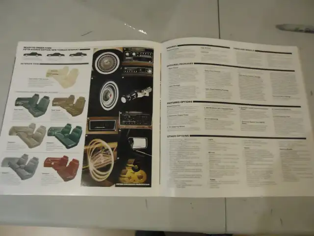 1980 Chrysler Brochure. New. Can Mail in Canada in Arts & Collectibles in Barrie - Image 7
