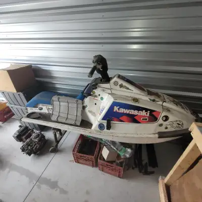 1991 Kawasaki X2 Jet Ski Comes with stand & cover & lots of spare, after-market parts (e.g., heads,...