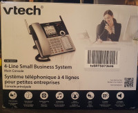 VTech CM18445 4-Line Expandable DECT6.0 Small Business Phone