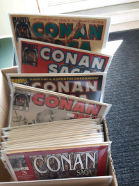 Marvel Conan Saga Magazines 
Cond.