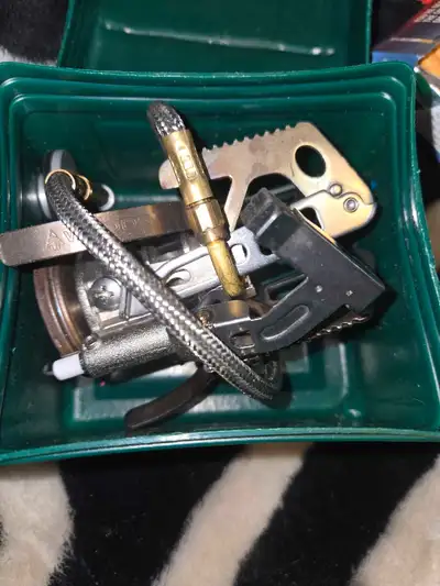 This is a used Woods camping stove, perfect for your outdoor adventures! It's in good condition and...
