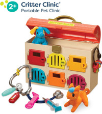 Battat B. Critter Clinic Toy Animal Hospital