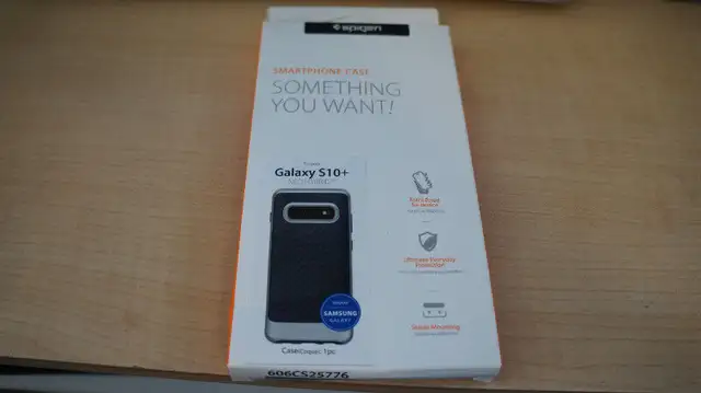 SPIGEN ULTRA HYBRID GALAXY S10 PLUS PHONE CASE in Cell Phone Accessories in Norfolk County - Image 2