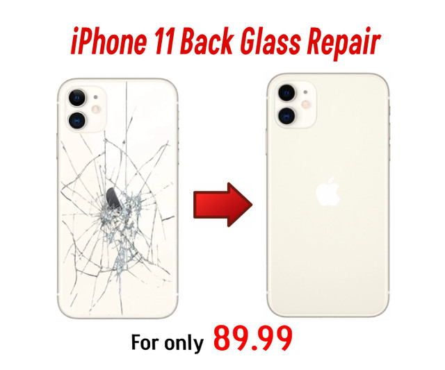 iPhone 11 Back Glass Replacement Repairing in Pickering in Cell Phone Services in Oshawa / Durham Region