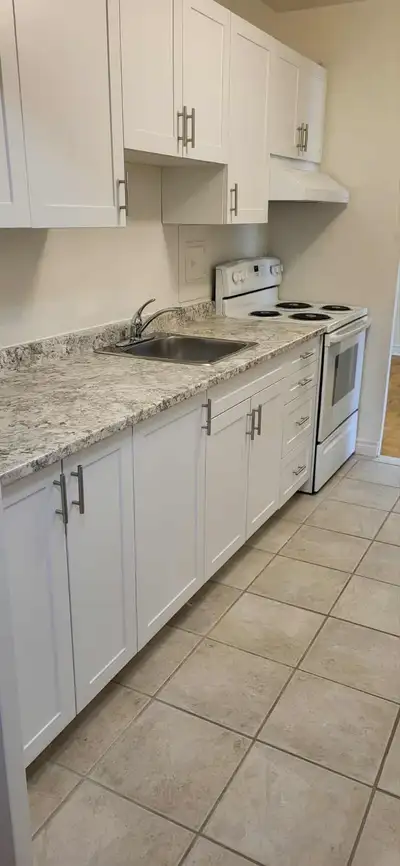 You will find this quiet, immaculate, modern apartment building to be extremely well maintained with...