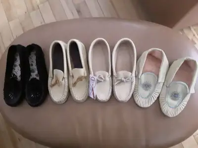 Mocassins en vrai cuir (4 paires), View more