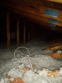 Attic insulation 