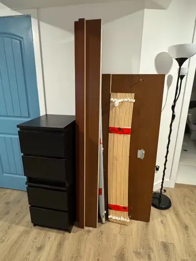 Bed frame- Full size- for free, View more