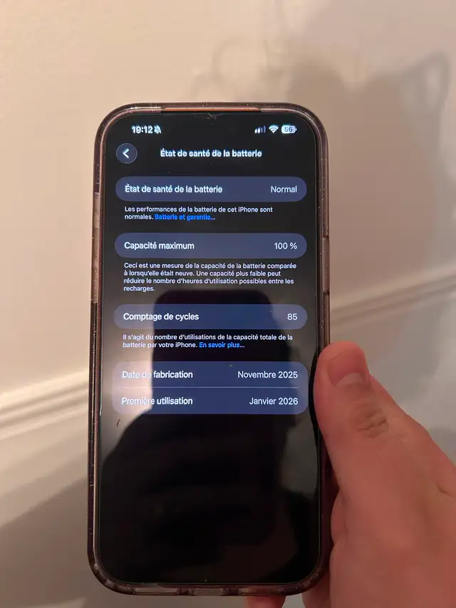 iPhone 17 pro Max garantie Apple janvier 2027 in Cell Phones in City of Montréal - Image 3