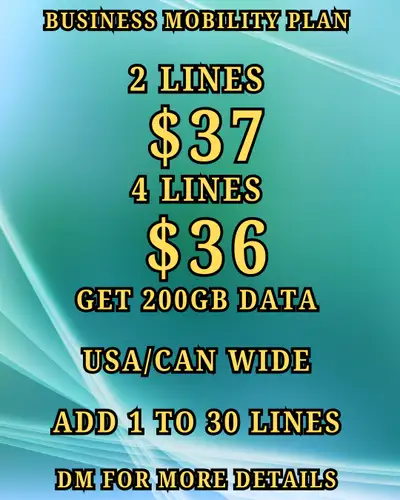 Data-driven success with our Business Mobility Plan—$37/month fo, View more