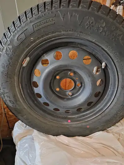 Hi, I have a set of winter tires&rims available. They were on a 2024 Kona N-line 5 bolt pattern (5x1...