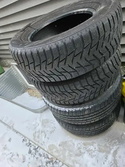 These are barely used Ceat Winter Trek tires sized at 245/65R17 with a load index of 107S, perfect f...
