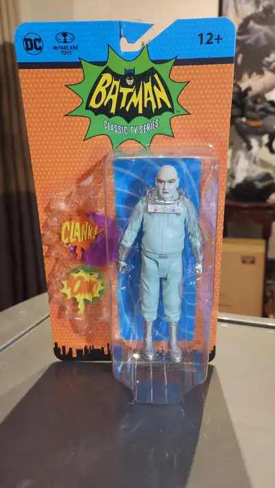DC McFarlane Toys Batman Classic TV Series Mr Freeze. New in sealed Box. Pickup in Oshawa or can mee...
