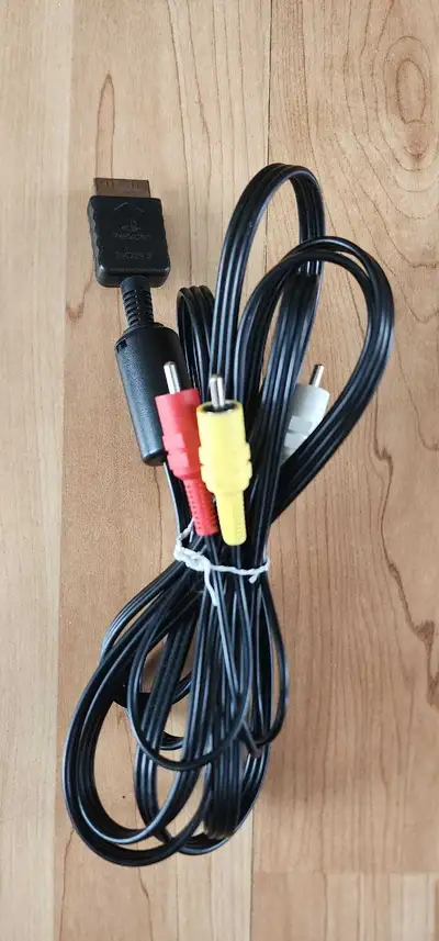 Playstation 1/2/3 Original cable SONY RCA AV Audio/Video, View more
