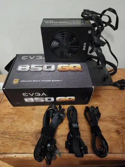 EVGA 850 GQ Power Supply, View more
