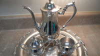 Vintage 4-piece Oneida Silver Tea set