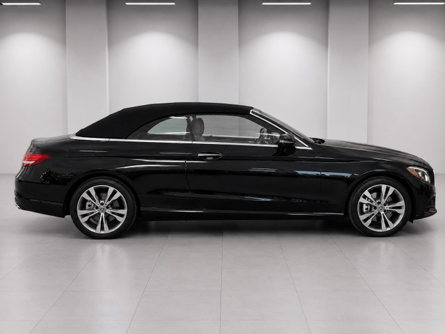 2018 Mercedes-Benz C300 4MATIC Cabriolet | 52 000 km | Noir/Noir — photo 3