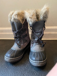 Sorel Winter Boots, size Youth 2. 