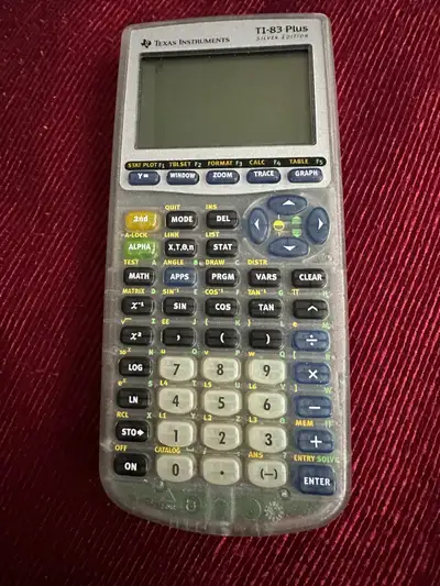 TI-83 Plus Silver Edition Graphing Calculator, View more