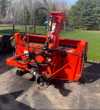 78” Normand blower with back drag 