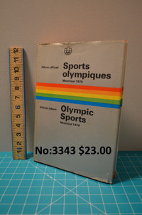 Livre Sports Olympics Montréal 1976