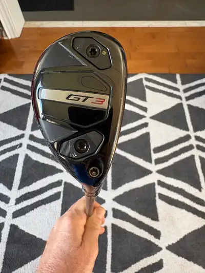 Titleist GT3 3 Hybrid Right handed golf club, 19 Degree, designed for enhanced performance on the co...