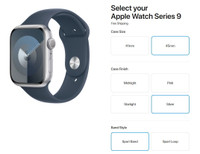 Apple Watch Series 9 41mm &45mm Brand New 4 Color Available 