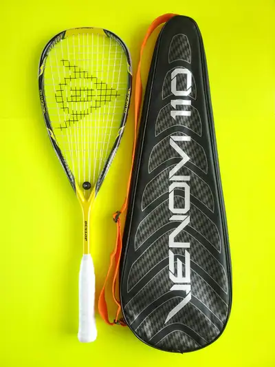 Dunlop VENOM 110 squash racquet, View more