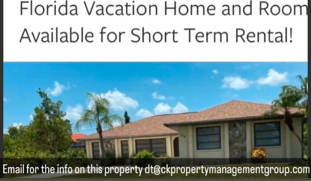 Port Charlotte Florida Vacation Home & Room Rental (Read Bio)⬇️ in Florida