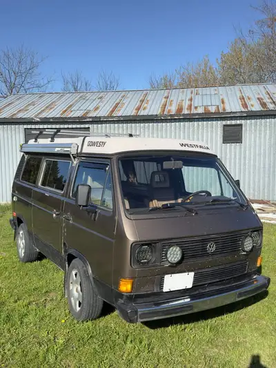 This is it. The real deal. A true adventure mobile. Rocking a Subaru conversion, everything you’d do...