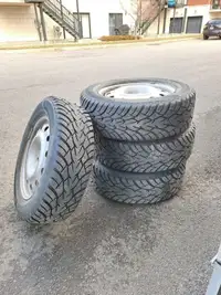 4 Winter Tires + 4 Rims