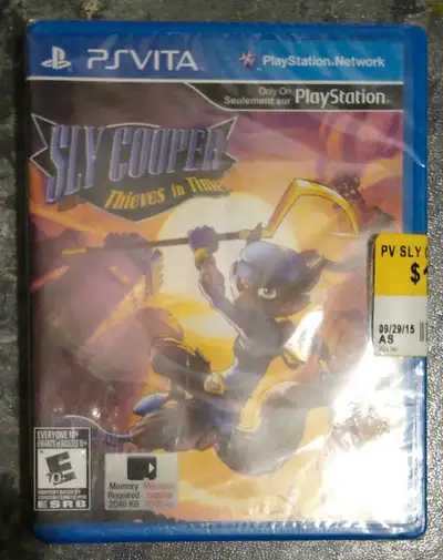 Sly Cooper: Thieves in Time (Sony PS Vita, 2013) Brand Newsealed, View more