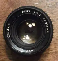 SLR Camera, Lens, converter