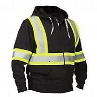 High-visibility-safety-strip-workwear-reflective-hoodie
