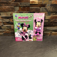 Disney Minnie Take Along Tunes ~ Hardcover Book w/ Music Player