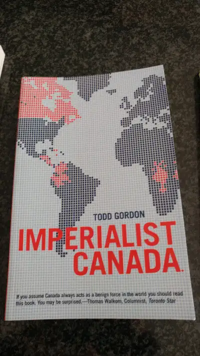 York University textbook...Imperialist Canada by Todd Gordon. Brand new...never used