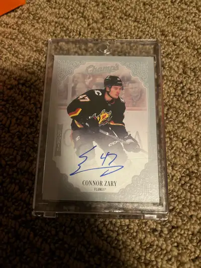 Connor Zary Rookie Autograph Card, View more