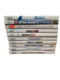 Nintendo Wii Games(Mario, StarWars, Wii Sports Resort and more)